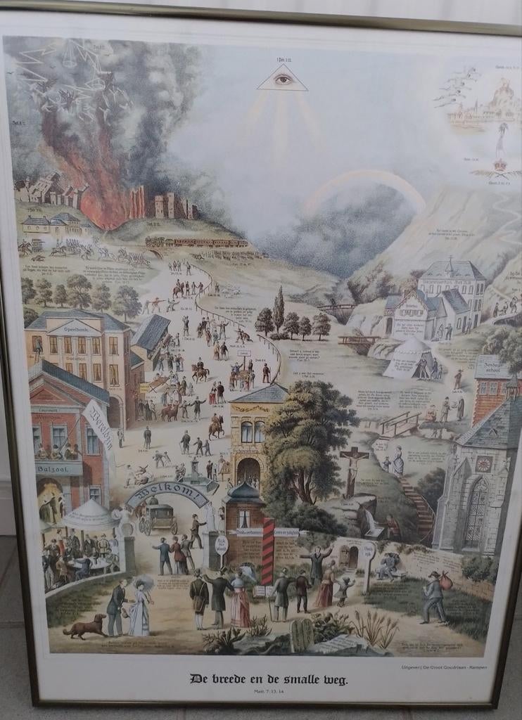 Brede en smalle weg, Ophalen