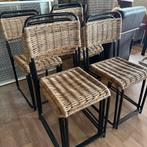 10 bistro stoelen, Huis en Inrichting, Barkrukken, 5 krukken of meer, Ophalen of Verzenden, Zo goed als nieuw, 60 tot 90 cm