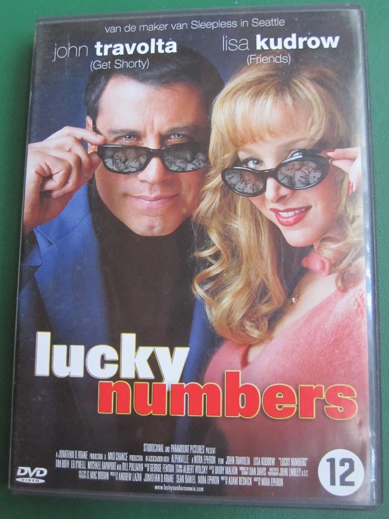 Lucky Numbers (2000), Vanaf 12 jaar, Ophalen of Verzenden, Zo goed als nieuw, Actiekomedie