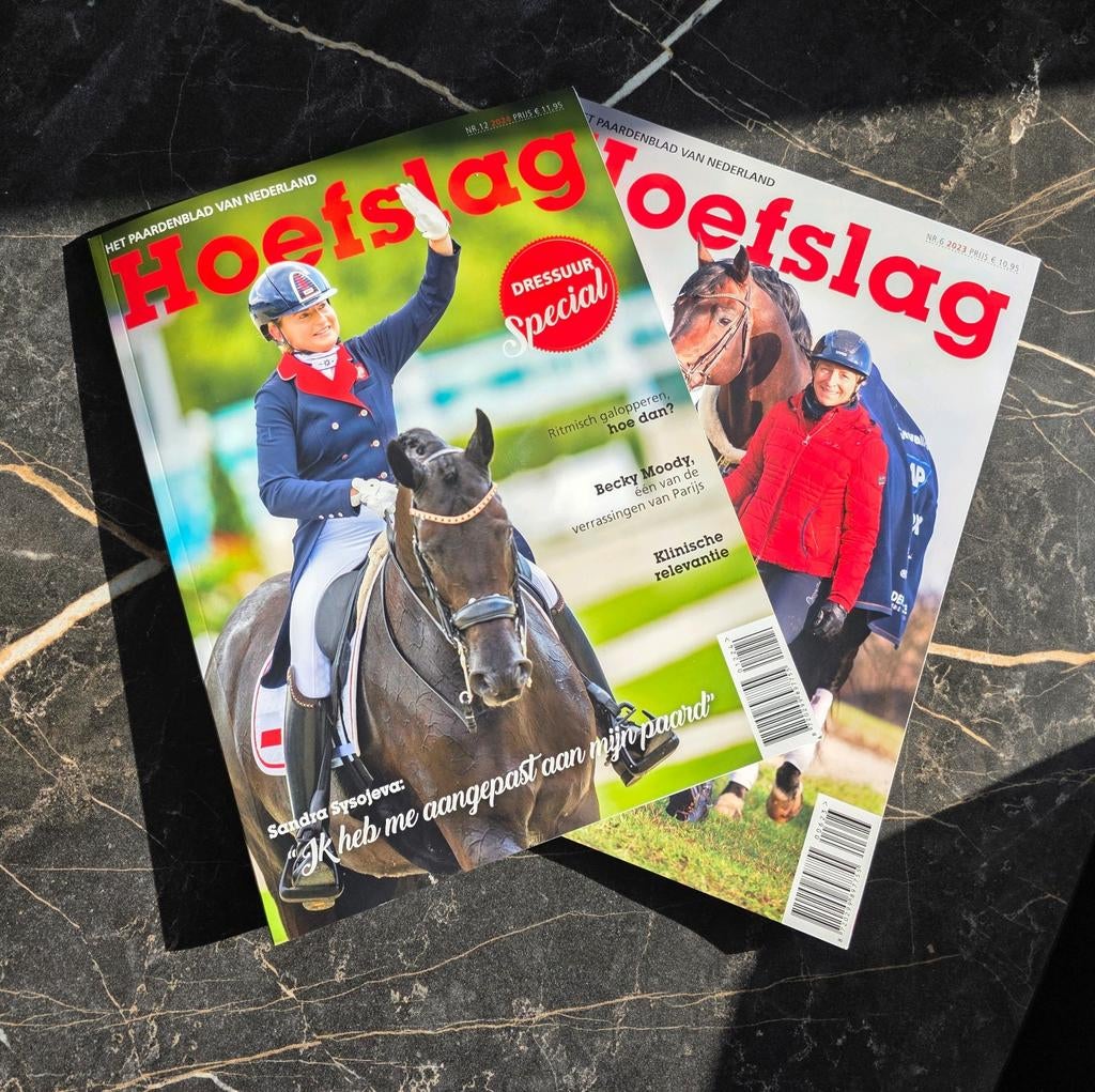 2x Hoefslag tijdschrift tijdschriften NIEUW, Ophalen of Verzenden, Nieuw