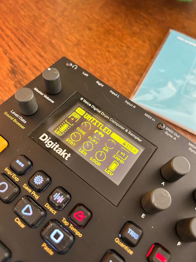 Elektron Digitakt, Muziek en Instrumenten, Ophalen, Gebruikt, Overige merken