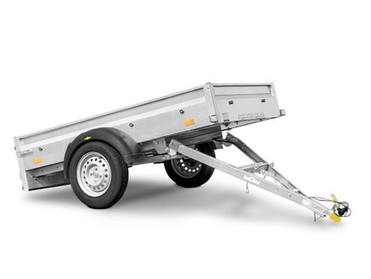 Humbaur Steely DK 750kg 1-asser, Auto diversen, Aanhangers en Bagagewagens, Nieuw, Ophalen