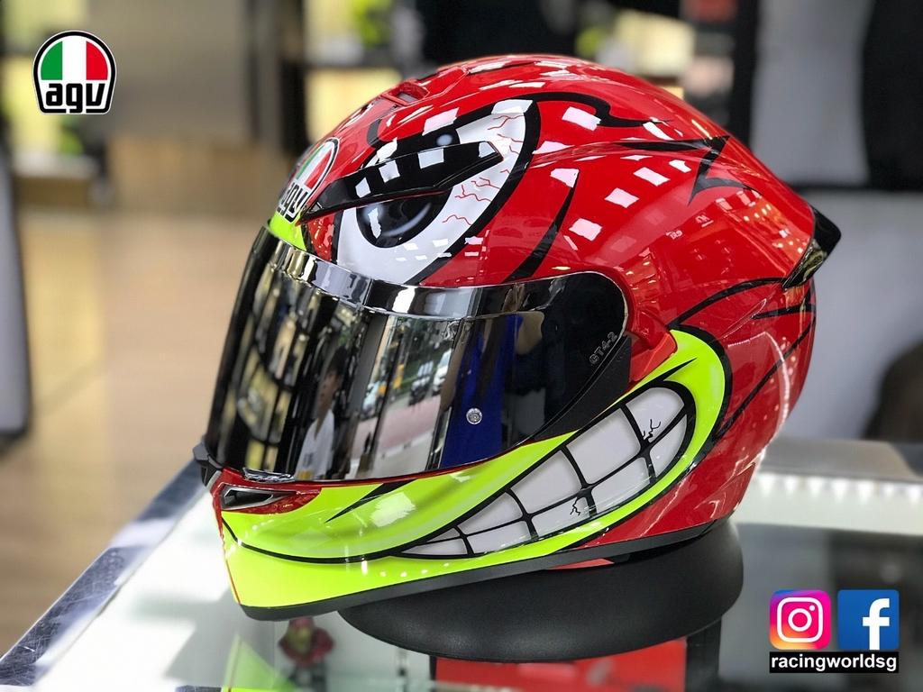 AGV K3 SV helm - Zo goed als nieuw - Maat S, Motoren, Kleding | Motorhelmen, Ophalen of Verzenden, S, Tweedehands, Integraalhelm