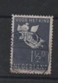 ‹(•¿•)› nl # k0184 nvph 289 kinderzegel, Postzegels en Munten, Ophalen of Verzenden, Na 1940, Gestempeld