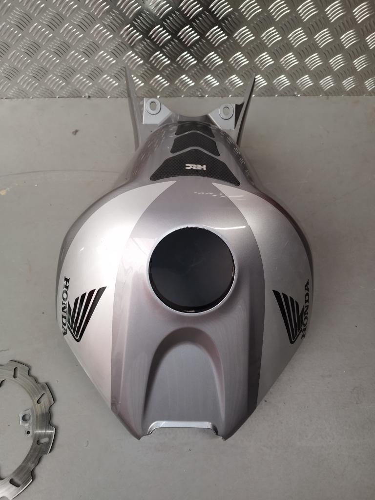 Honda CBR1000RR Fireblade SC57 tankcover zilver, Motoren, Niet ingevuld, Gebruikt, Niet ingevuld, Ophalen of Verzenden