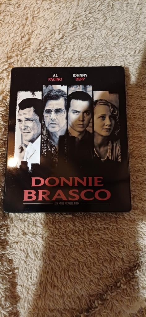 Steelbook donnie brasco blu ray collector's item, Ophalen of Verzenden