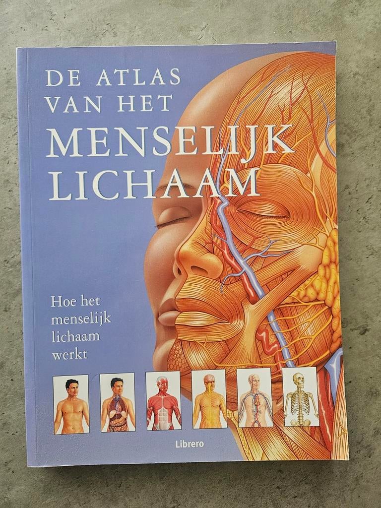 De atlas van het menselijk lichaam - Zo goed als nieuw, Boeken, Encyclopedieën, Onbekend, Medisch, Ophalen of Verzenden, Zo goed als nieuw