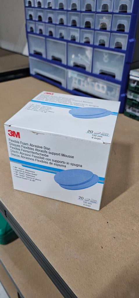 Nieuw 3M Softpad Blauw Schuurpapier P2000, Ophalen of Verzenden, Nieuw, Minder dan 600 watt, Overige typen
