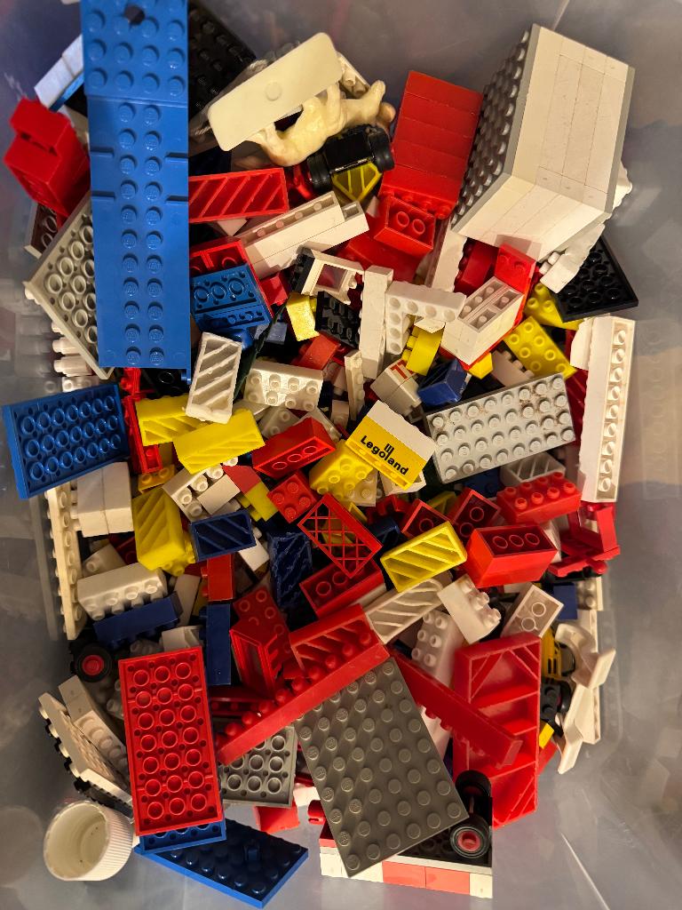 Doos met (montini) LEGO steentjes, Ophalen of Verzenden, Gebruikt, Losse stenen, Lego