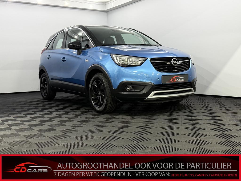 Opel Crossland X 1.2 Turbo Innovation Camera, Half leder, Na, Voorwielaandrijving, 840 kg, Gebruikt, Euro 6