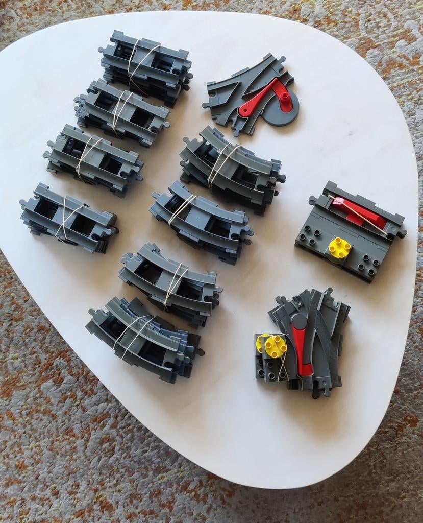 Duplo rails, Ophalen of Verzenden, Gebruikt, Duplo