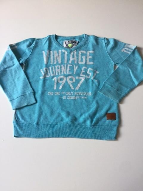Trui van Vingino style Milo maat 116 zgan (Y228), Kinderen en Baby's, Kinderkleding | Maat 116, Trui of Vest, Ophalen of Verzenden