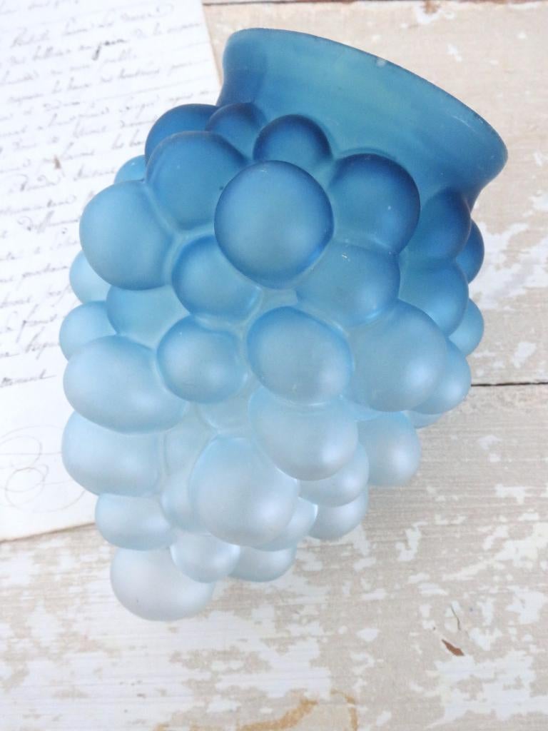 Antiek Frans lampenkapje “Druif”, Ophalen of Verzenden