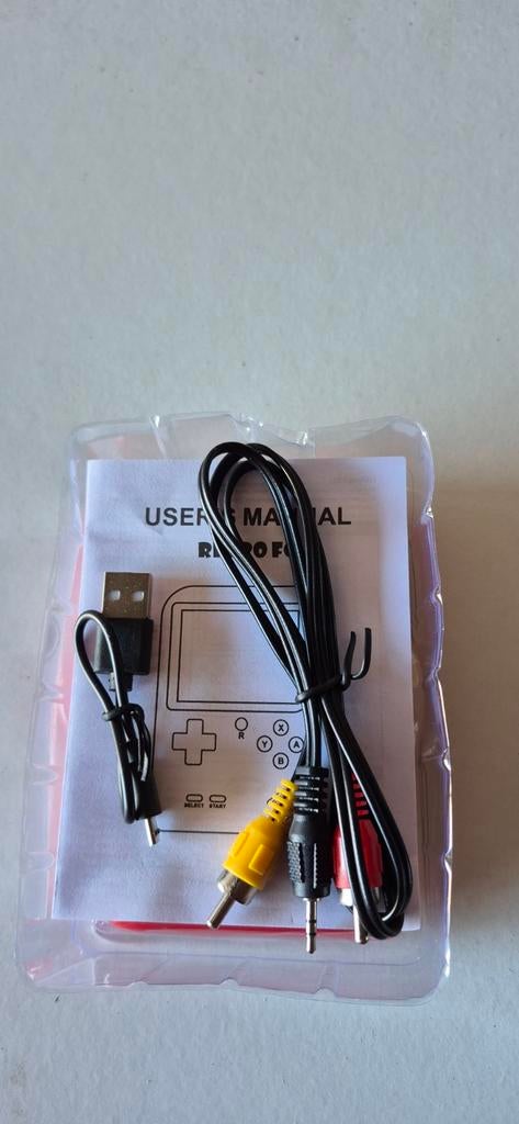 Retro Mini Handheld Game Console - Rood, Onbekend, China, Generic Gaming, Overige genres, 1 speler
