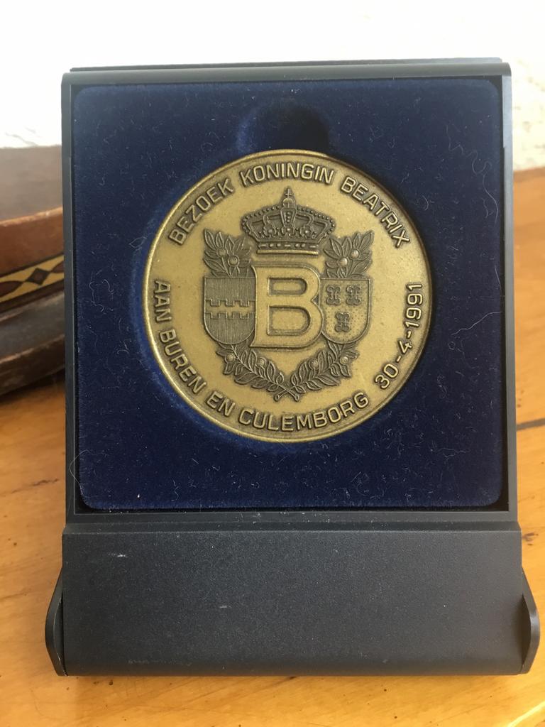 Koninklijk bezoek Buren Culemborg 30-4-1991 Beatrix, Verzamelen, Ophalen of Verzenden, Zo goed als nieuw, Overige typen