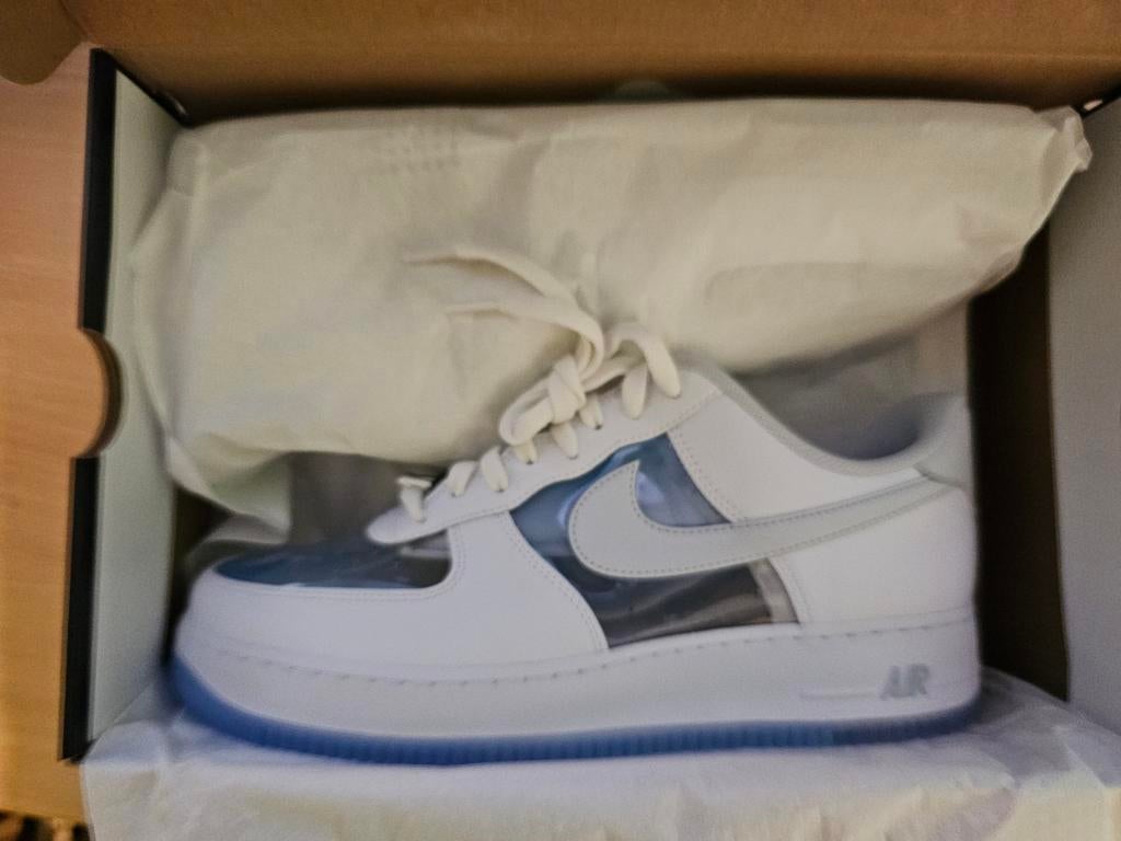 Nike Airforce 1 Retro QS maat 45 of 46 nieuw in doos met bon, Wit, Nike, Nieuw, Ophalen of Verzenden