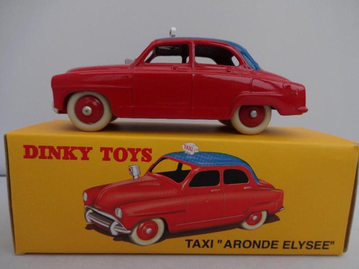 Simca 9 Aronde Elysee TAXI nr: 24UT Dinky 1:43 ZELDZAAM !!, Hobby en Vrije tijd, Modelauto's | 1:43, Nieuw, Auto, Dinky Toys, Ophalen of Verzenden