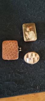 Prachtig antiek lotje medicijnen doosjes en tasje, Ophalen of Verzenden, Overige materialen