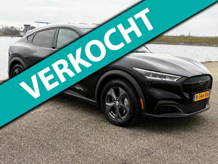 Ford Mustang Mach-E RWD 75 kWh/Leer/Cam/NL/Vol Optie's, Auto's, Ford, Bedrijf, Te koop, Mustang, 360° camera, ABS, Achteruitrijcamera