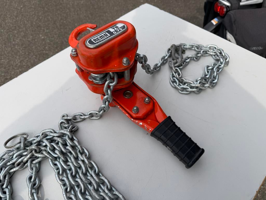 Rema TB rateltakel 0,75 ton (750 kg), Ophalen of Verzenden