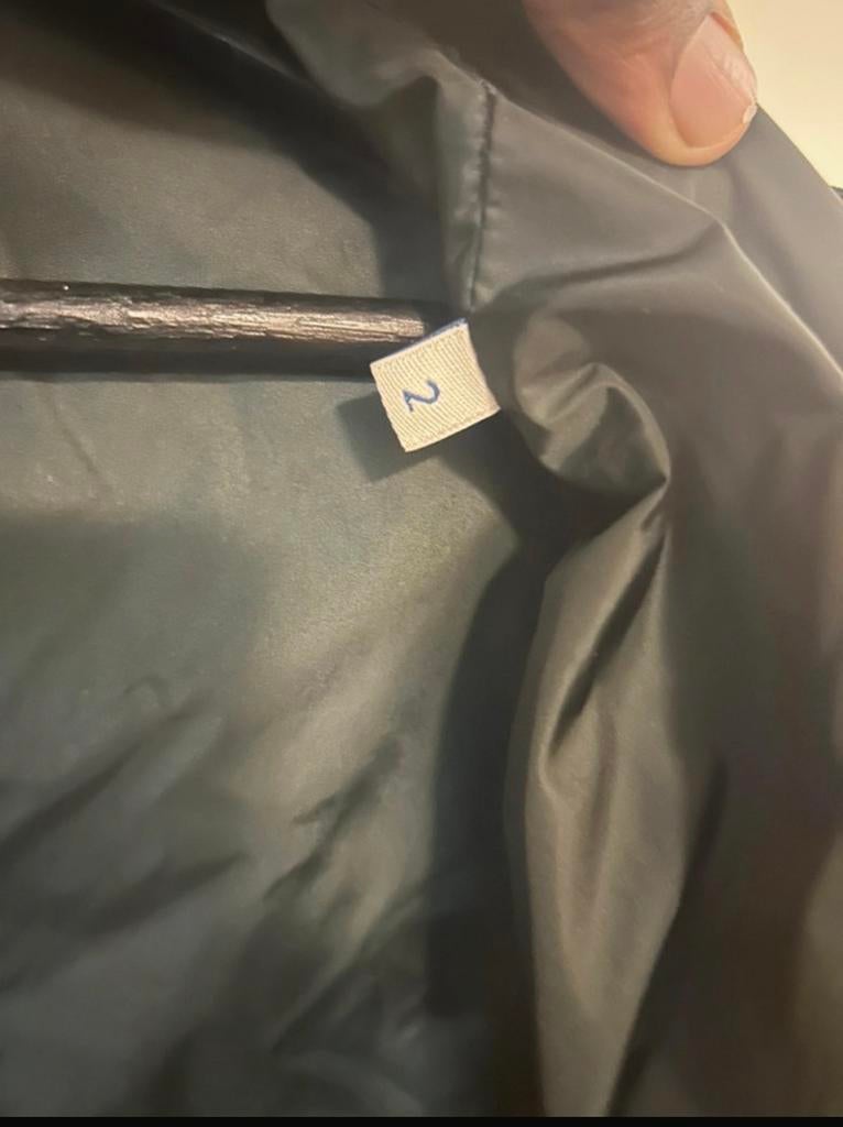 Moncler jas, Ophalen of Verzenden, Gedragen, Maat 48/50 (M), Groen