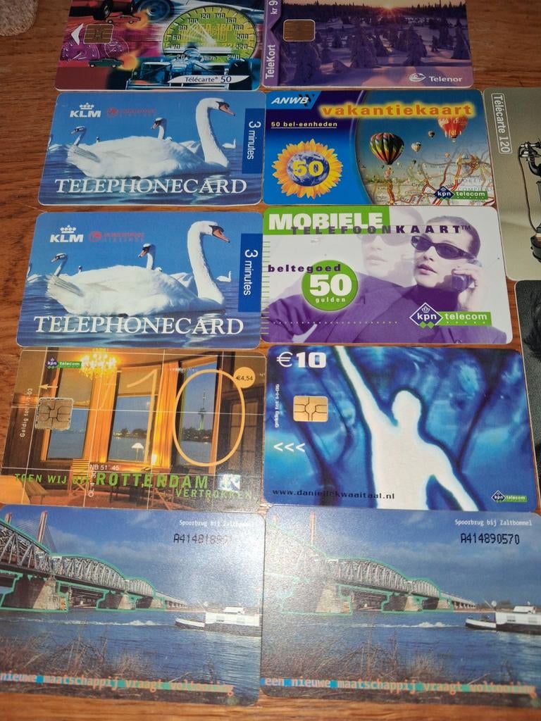 Verzameling van diverse telefoonkaarten, Ophalen of Verzenden