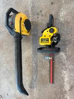 Bladblazer en heggenschaar, Ophalen, Zo goed als nieuw, Benzine