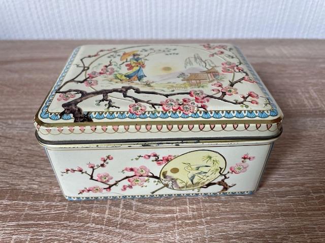 Vintage Oosters Blik , Verzamelen, Blikken, Ophalen of Verzenden, Gebruikt, Overige