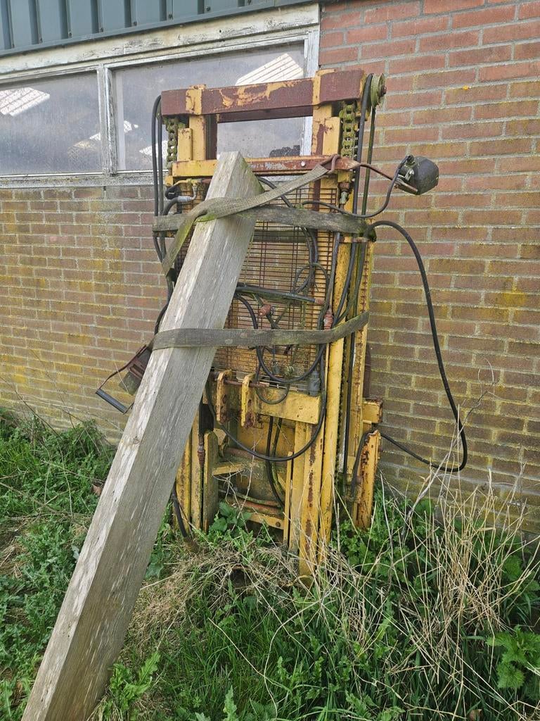 Hefmast agrarisch, Ophalen