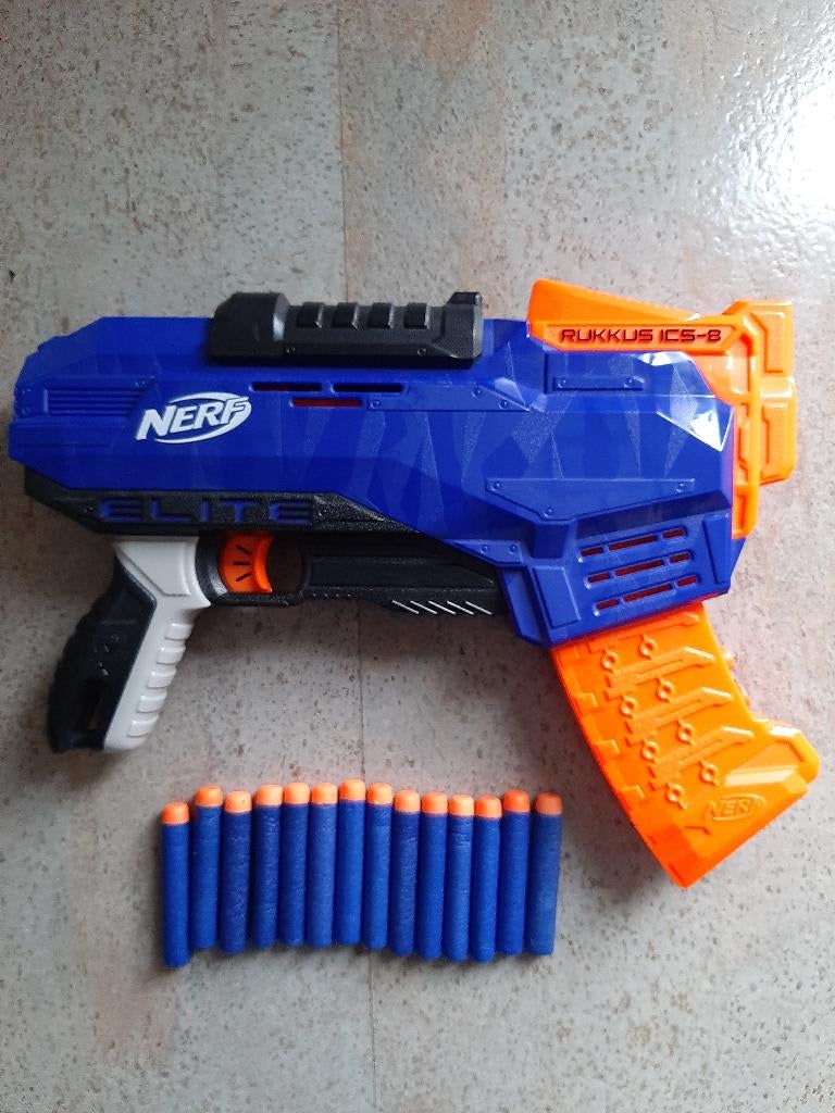 NERF RUKKUS -ICS 8, Ophalen of Verzenden, Zo goed als nieuw