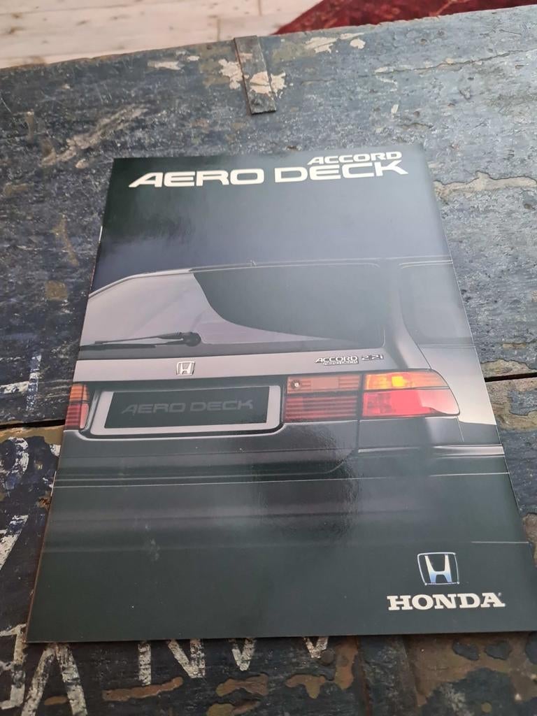 Honda Accord Aero deck 4/91, Boeken, Auto's | Folders en Tijdschriften, Ophalen of Verzenden, Nieuw, Honda