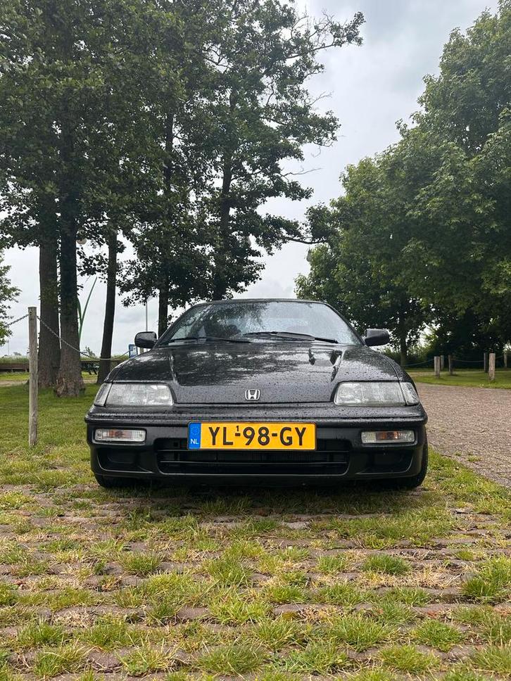Honda Civic 1.6 I CRX Coupe 16V Dohc ED9 1990 Zwart, Auto diversen, Overige Auto diversen, Ophalen