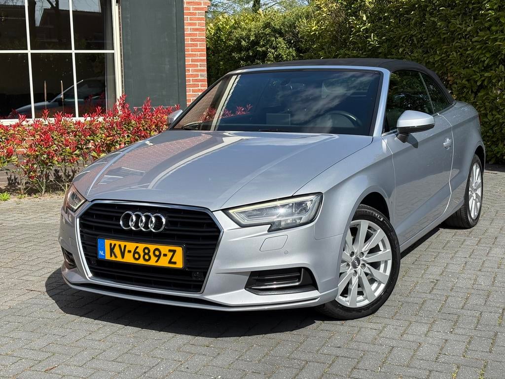 Audi A3 1.4 Tfsi 110KW Cabrio S-tronic 2016 Grijs, Navigatiesysteem, 730 kg, 4 cilinders, Cabriolet