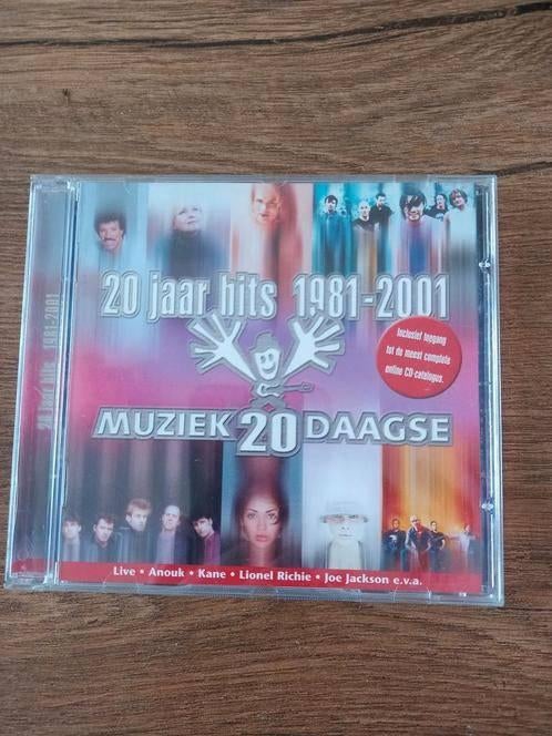Diverse - 20 jaar hits 1981 - 2001 (Muziek 20 daagse), Cd's en Dvd's, Cd's | Verzamelalbums, Ophalen of Verzenden, Zo goed als nieuw