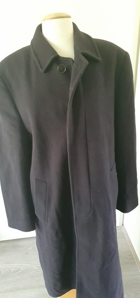 Stijlvolle Donkerblauwe Winterjas Wol & Cashmere, Kleding | Heren, Jassen | Winter, Blauw, Overige maten, Ophalen of Verzenden