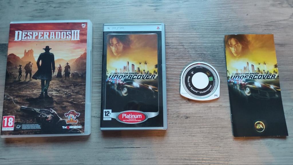 Need for Speed undercover psp en gratis desperados 3 pc game, Ophalen of Verzenden