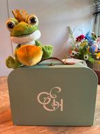 Efteling koffertje met Kikker knuffel - Grand Hotel thema, Ophalen of Verzenden, Nieuw, Gebruiksvoorwerp