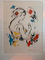 Roos 1990 - Nic Jonk, Antiek en Kunst, Ophalen