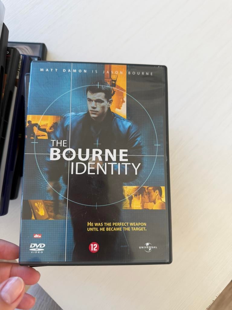 Dvd The Bourne Identity (Matt Damon), Vanaf 12 jaar, Ophalen of Verzenden, Zo goed als nieuw, Actiethriller