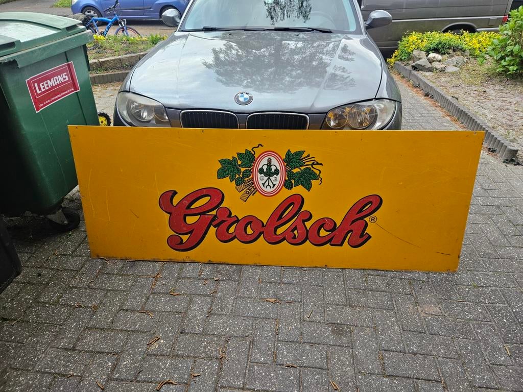 Mooi grolch bord 2.50 bij 80, Ophalen, Geboorte of Huwelijk