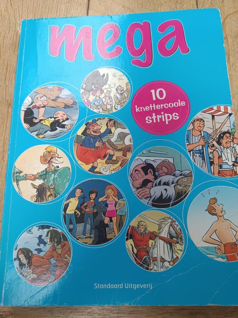 Mega, Eén stripboek, Ophalen of Verzenden, Gelezen