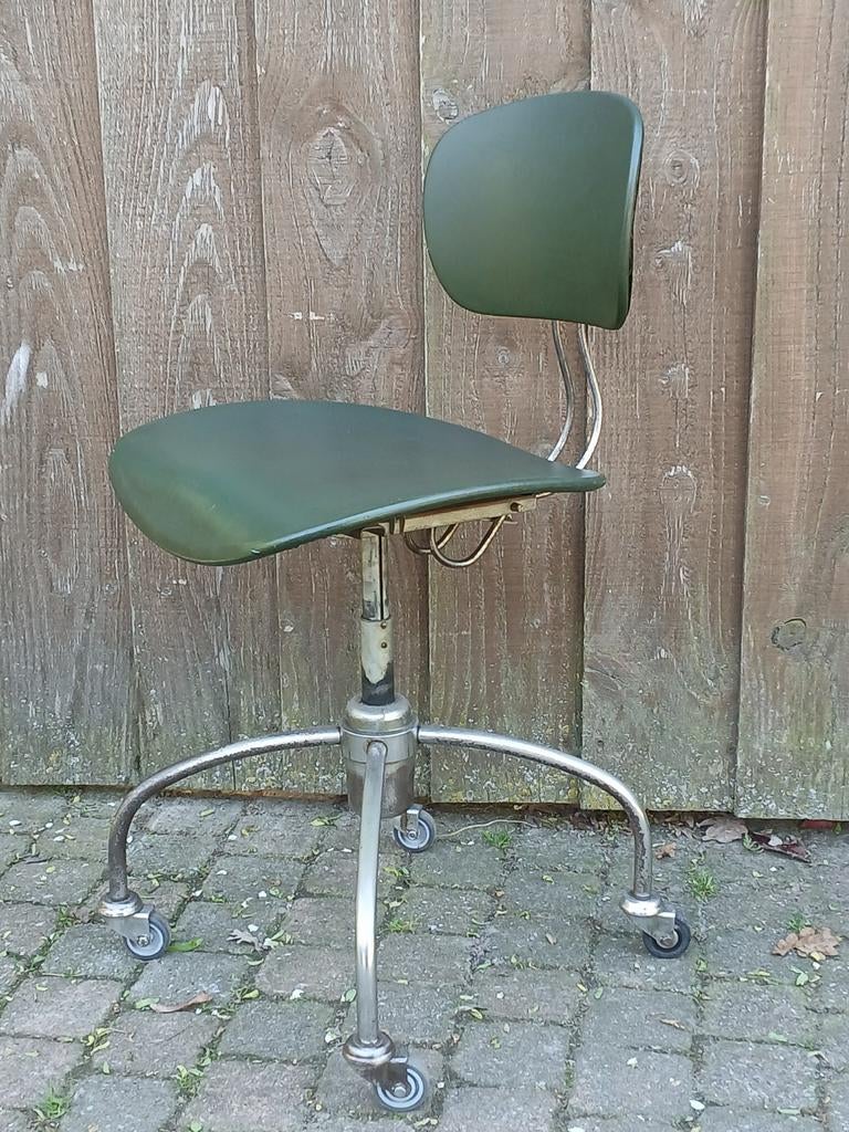 Verstelbare Bureaustoel Egon Eiermann voor Wilde & Spieth, Huis en Inrichting, Bureaustoelen, Ophalen of Verzenden