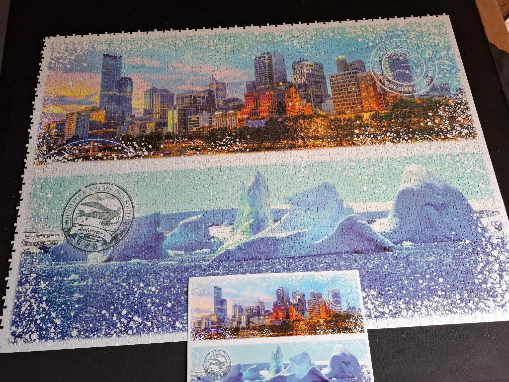 Travel around the world puzzel, Hobby en Vrije tijd, Denksport en Puzzels, Gebruikt, Legpuzzel, Meer dan 1500 stukjes, Ophalen