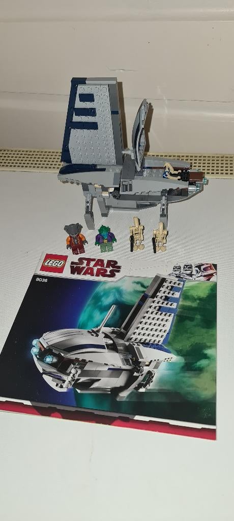 LEGO Star Wars 8036 – Separatist Shuttle Compleet, Ophalen, Compleet, Star Wars, Lego