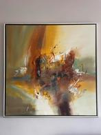 Abstracte schilderijen met lijst - Gesigneerd Wilkinson, Ophalen