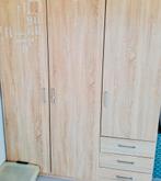 Kledingkast, 3 deurs, 175x143x50, prima kast, zie info, Huis en Inrichting, Kasten | Kledingkasten, Gebruikt, 100 tot 150 cm, Overige materialen