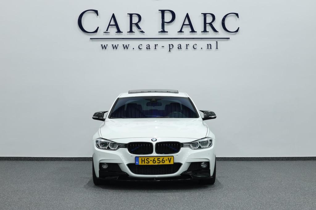 BMW 3-serie 330i M Sport M-PERFORMANCE/LED/HUD/LEER+S.VERWAR, Auto's, Automaat, Achterwielaandrijving, Euro 6, 4 cilinders