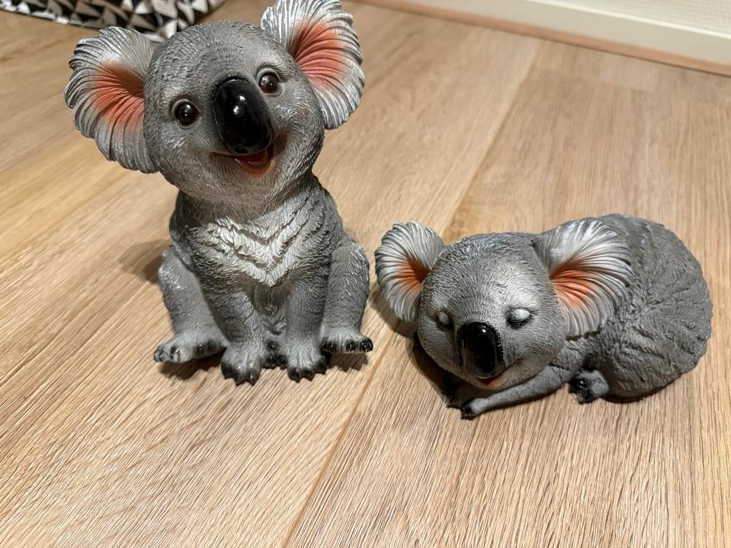 Schattige Koala Beeldjes - Decoratie voor Huis en Tuin, Ophalen, Zo goed als nieuw, Dier