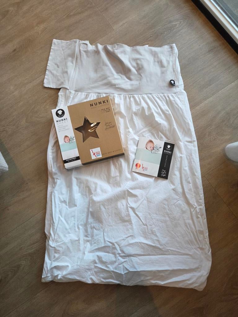 Fedde en kees Nunki lakentje ledikant, Ophalen of Verzenden, Zo goed als nieuw, 100 cm of meer, Overige typen