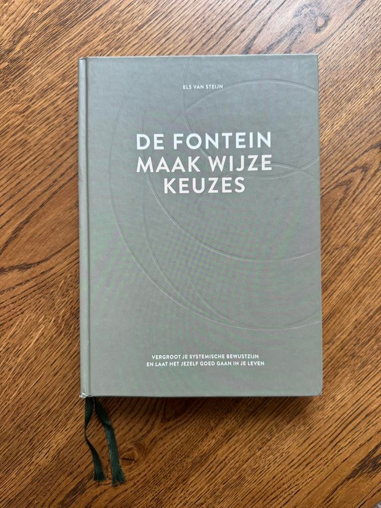 De fontein - maak wijze keuzes, Boeken, Kunst en Cultuur | Architectuur, Ophalen of Verzenden, Zo goed als nieuw